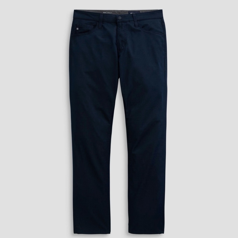 AG Adriano Goldschmied Dark Blue Tellis 5 Pocket Pants 38 waist